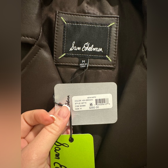 Beautiful Sam Edelman Lambskin leather jacket - Picture 4 of 7